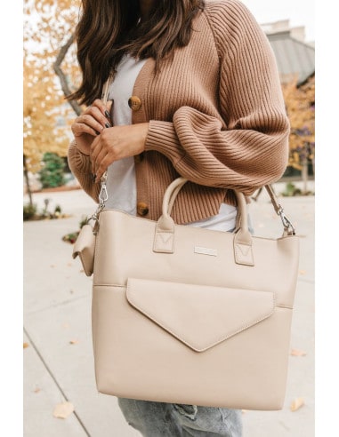 24.7 Tote - Taupe