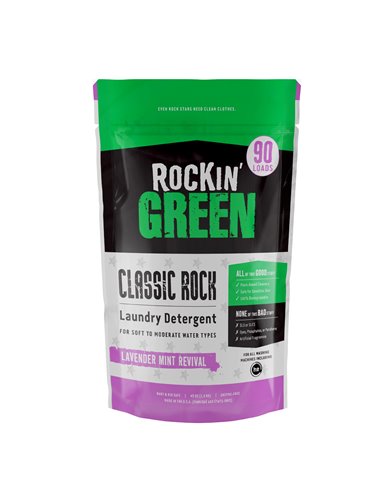 Rockin Green Classic Rock Laundry Detergent - Lavender Mint Revival