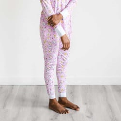 Pink Breakfast Buddies Women's Bamboo Viscose Pajama Pants