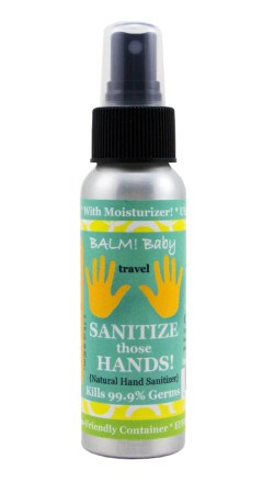 BALM Baby! Sanitize those...
