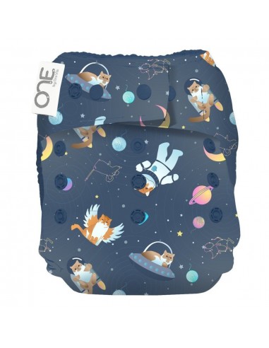 All Good Cats Go to Space - O.N.E. Diaper GroVia