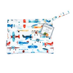 Retro Airplanes - Waterproof Wet Bag (For mealtime, on-the-go, and more!)